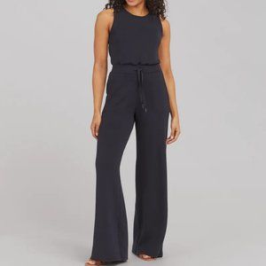 SPANX Navy Sleeveless Jumpsuit